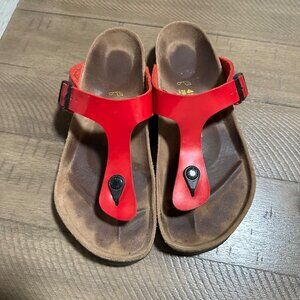 Birkenstock Red Sandals